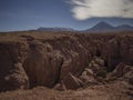 Travel through San Pedro de Atacama in the Chilean Desert Royalty Free Stock Photo