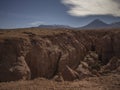 Travel through San Pedro de Atacama in the Chilean Desert Royalty Free Stock Photo