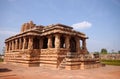 Travel shot of acient Badami stone temple