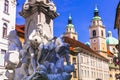 Travel in Slovenia - beautiful Ljubljana capital town