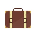 Travel Suitcase bag vector illustration.