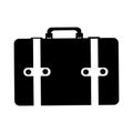 Travel suitcase icon image Royalty Free Stock Photo