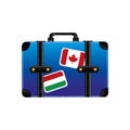 Travel suitcase icon image Royalty Free Stock Photo