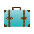 Travel suitcase icon image Royalty Free Stock Photo
