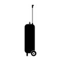 Travel suitcase icon image Royalty Free Stock Photo