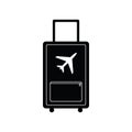 Travel suitcase icon. luggage icon vceot