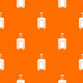 Travel suitcase pattern seamless Royalty Free Stock Photo