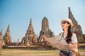 Travel in Thailand - Asian tourist woman