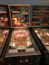Travel Time pinball machine in arcade