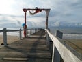 Travel to Angsana Beach, South Kalimantan, wonderfule Indonesia Royalty Free Stock Photo