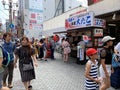 Travel to Doutonbori street in Osaka of Japan