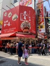 Travel to Doutonbori street in Osaka of Japan