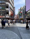 Travel to Doutonbori street in Osaka of Japan