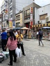 Travel to Doutonbori street in Osaka of Japan