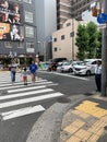 Travel to Doutonbori street in Osaka of Japan