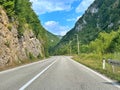 Canyon of the river Vrbas. Nature