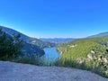 Canyon of the river Vrbas. Nature