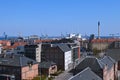 Panoramic view over Aarhus in Danmark