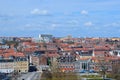 Panoramic view over Aarhus in Danmark