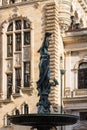 Hygieia fountain near Hamburg Rathaus