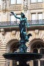 Statue of Hygieia fountain near Hamburg Town Hall