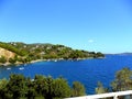 Greece, vacations on island of Skiathos Royalty Free Stock Photo