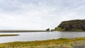 atlantic shore in Vik I Myrdal village in Iceland