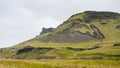 mountain near Vik I Myrdal village in Iceland