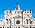 facade of church in Certosa di Pavia Royalty Free Stock Photo