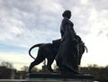 Strong Women in Victoria square in London