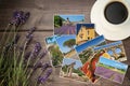 Travel to Provence concept