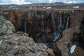 Travel to the Putorana plateau in Siberia in Russia in the summer