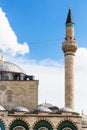 minaret and dome of Selimiye Mosque in Konya Royalty Free Stock Photo