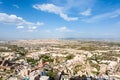 Uchisar village and valley in Nevsehir Province Royalty Free Stock Photo