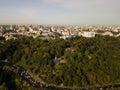 Aerial view to Saint Vladimir Monument in Kiev, Ukraine Royalty Free Stock Photo