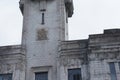 An administrative building with a bas-relief in the capital of Fiji, Suva, on the island of Viti Levu in the Pacific Ocean