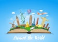 Travel to World. Road trip. Royalty Free Stock Photo