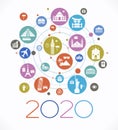2020 travel and tourism background