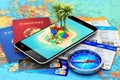 Travel, tourism, holidays and vacations concept