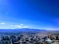 aerial view of the surroundings of the city of Las Vegas, Nevada