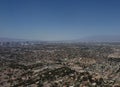 aerial view of the surroundings of the city of Las Vegas, Nevada