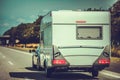 Travel Trailer Caravaning Royalty Free Stock Photo