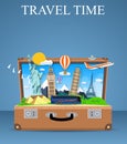 Travel and vacations concept Royalty Free Stock Photo