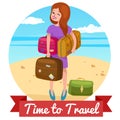 Travel vector illustration