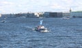 Travel by water. St. Petersburg.
