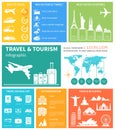 Travel and world tourism Infographic. Vector Royalty Free Stock Photo