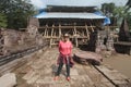 Traveled in the temple Sukuh karanganyar