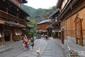 Street of Miao Village in guizhou province