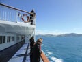 Crossing the Cook Strait New Zealand