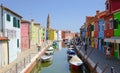 Travelers looking around the picturesque Italian town on a sunny summer day.